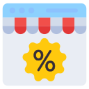 las compras en línea icon