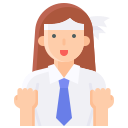 mujer de negocios icon