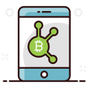 aplicación blockchain icon