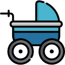 carrito de bebé icon