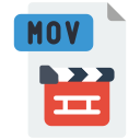 archivo mov icon