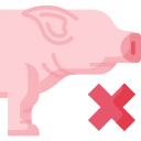 no cerdo icon