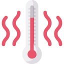 temperatura caliente icon