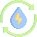 energía del agua icon