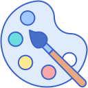 paleta de pintura icon