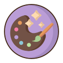 paleta de pintura icon