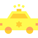 coche de policía icon