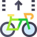 carril de bicicletas icon