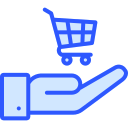 las compras en línea icon