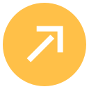 flecha diagonal icon