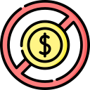 sin dinero icon