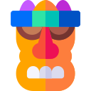 máscara tiki icon