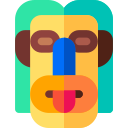 máscara tiki icon