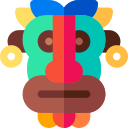 máscara tiki icon