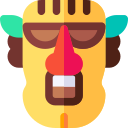 máscara tiki icon