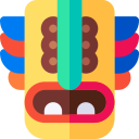 máscara tiki icon