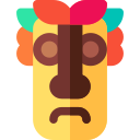 máscara tiki icon