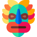 máscara tiki icon