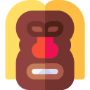 máscara tiki icon