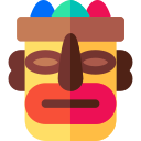 máscara tiki icon