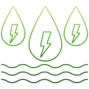 energía del agua icon