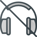 sin auriculares icon