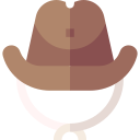 sombrero de vaquero icon