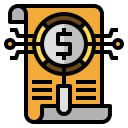 información financiera icon