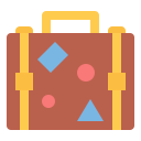 bolsa de viaje icon