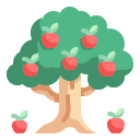 árbol de manzana icon