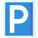 señal de estacionamiento icon