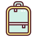 bolsa para la escuela icon