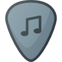 púa de guitarra icon