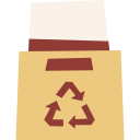 papel reciclado icon