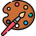 paleta de color icon