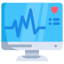 monitor de ecg icon