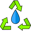 reutilizar el agua icon