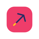 flecha diagonal icon