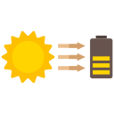 energía solar icon