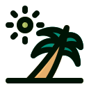 Árbol de coco icon