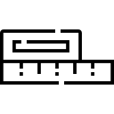 Measuring tape icon