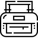 Sport bag icon
