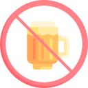 no alcohol