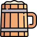 taza de madera icon