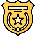 placa de policía icon