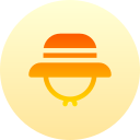 sombrero de pesca icon