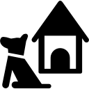 casa para perros y mascotas icon