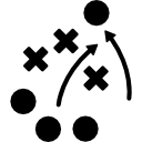 planificación de boceto táctico de fútbol 