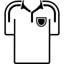 camiseta de futbolista frontal 