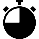 herramienta de temporizador o cronómetro para controlar el tiempo icon